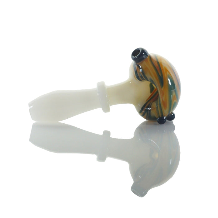 4.5" Wrap & Rake Wig Wag Head Pipe - White