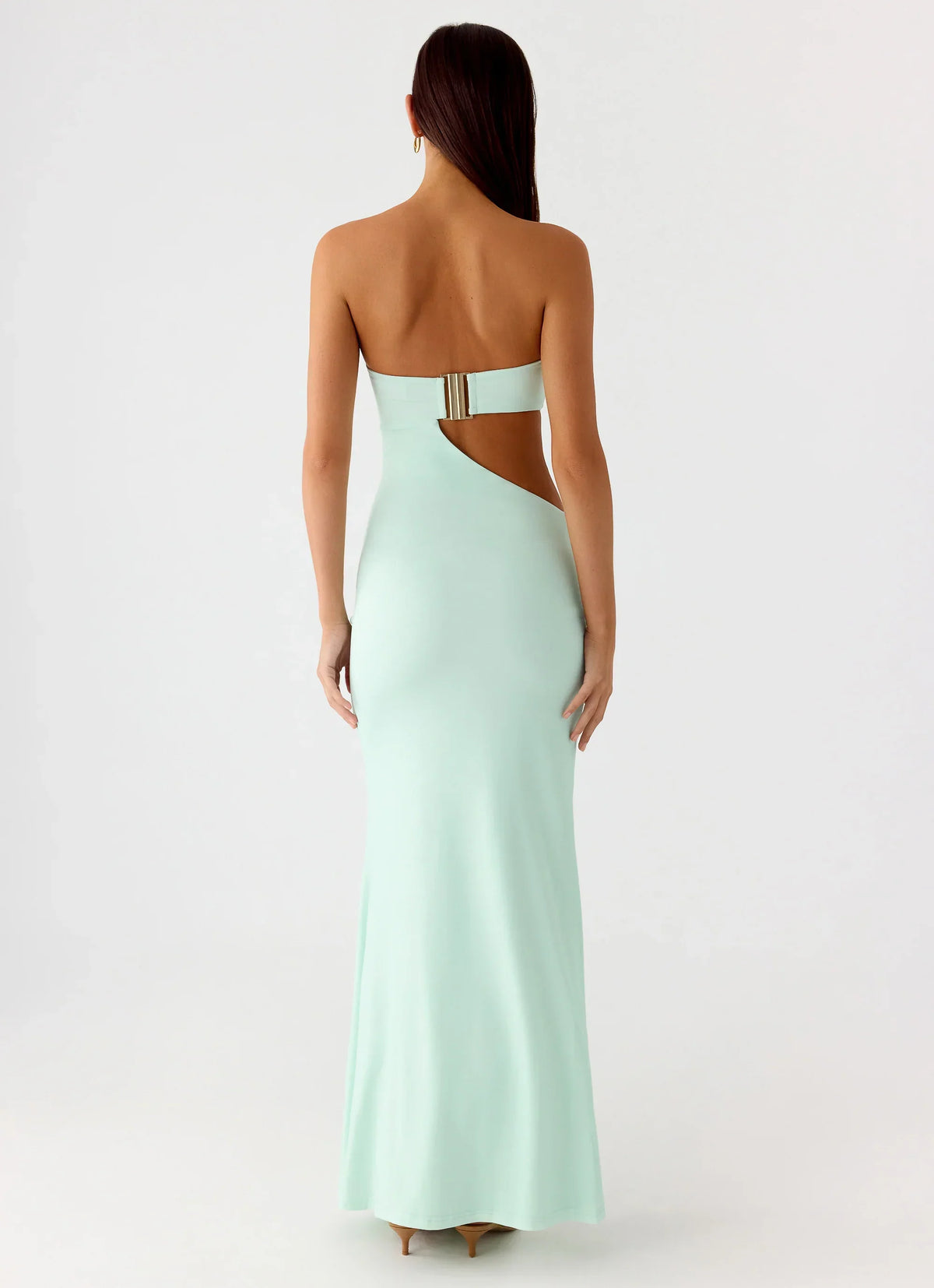 Ellisah Ombre Maxi Dress - Green Gradient