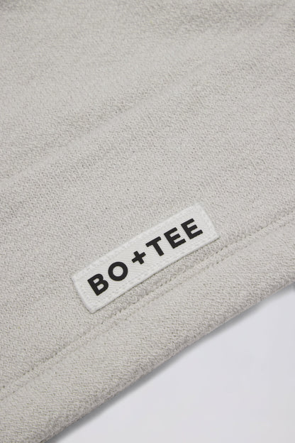 Square-Neck Bralette in Light Grey