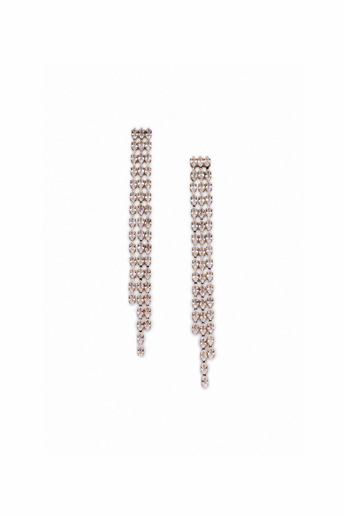 Fan Out Dangle Earrings