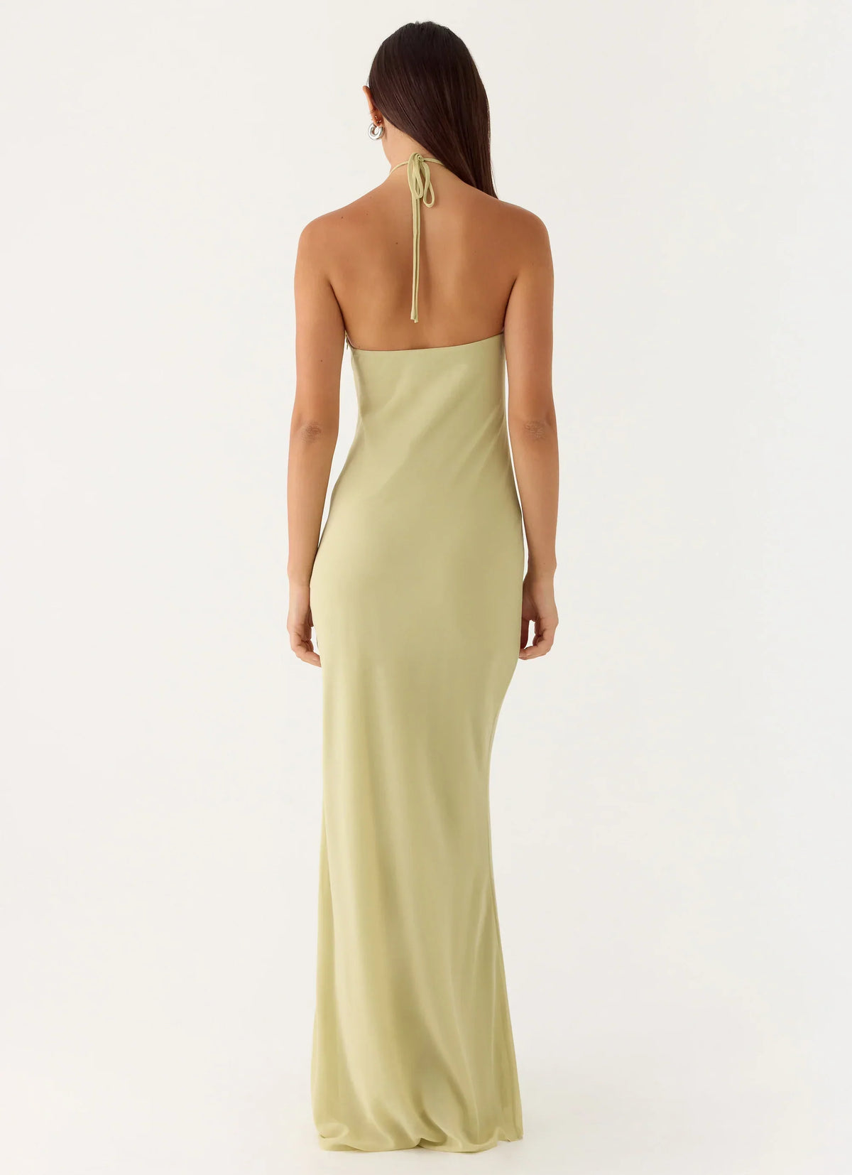 Anouk Halter Maxi Dress - Sage