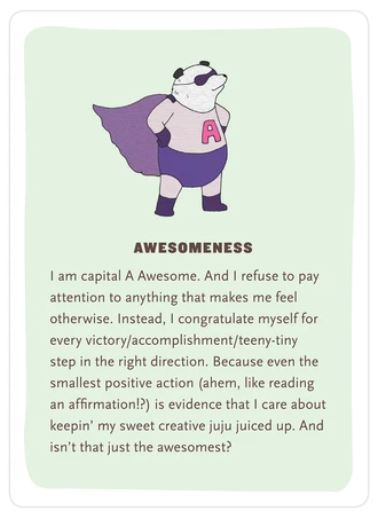 Affirmators!® Creativity: 50 Affirmation Cards Deck