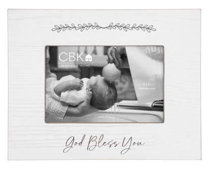 Baptism, God Bless You Frame