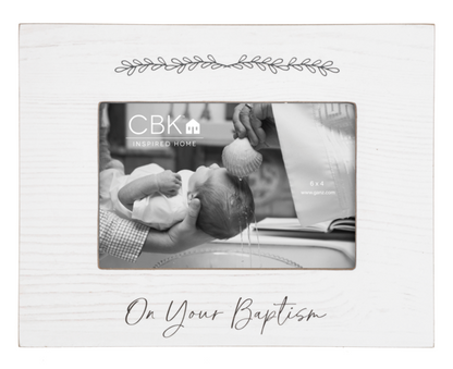 Baptism, God Bless You Frame