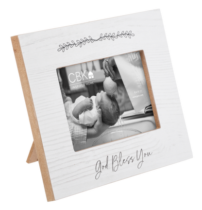 Baptism, God Bless You Frame