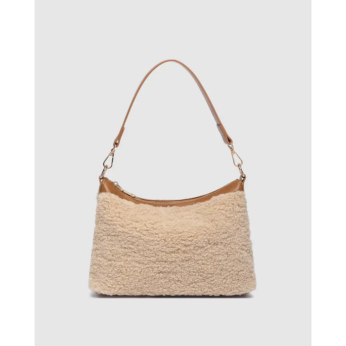 Beige Aspen Shoulder Bag