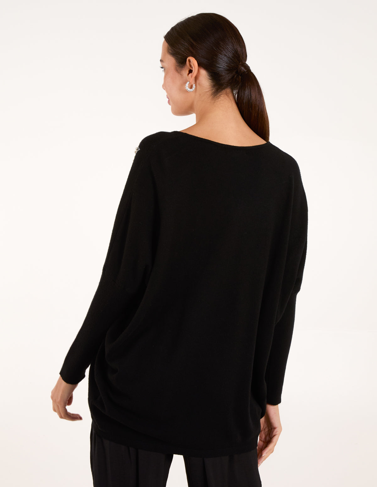 Diamante Pearl Star Jumper