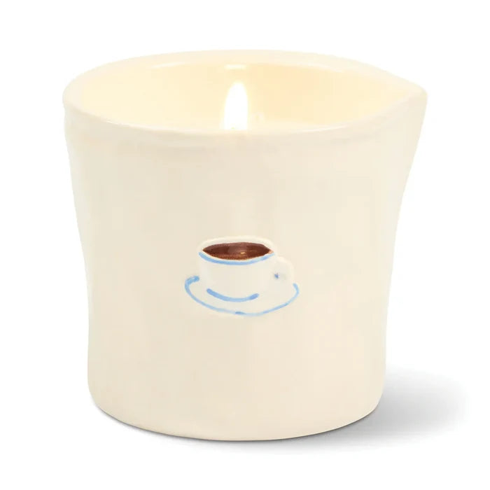 Cappuccino Bistro Candle