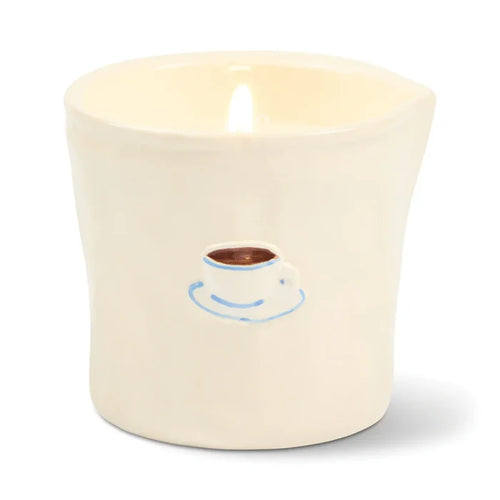 Cappuccino Bistro Candle