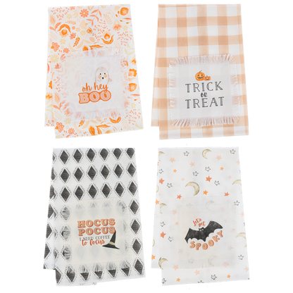 Haunted Message Tea Towels