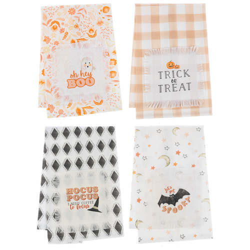 Haunted Message Tea Towels