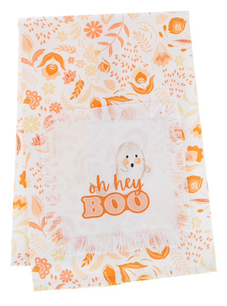 Haunted Message Tea Towels