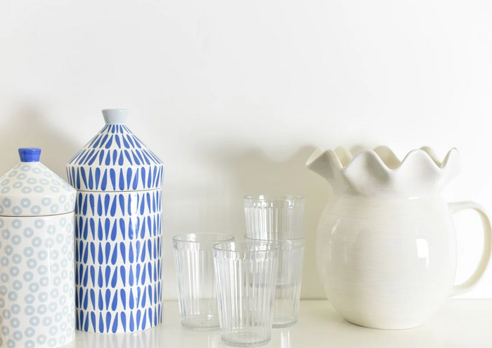 Iris Blue Canister (Select from 2)