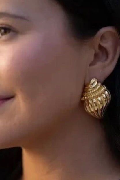 James Conch Shell Earrings