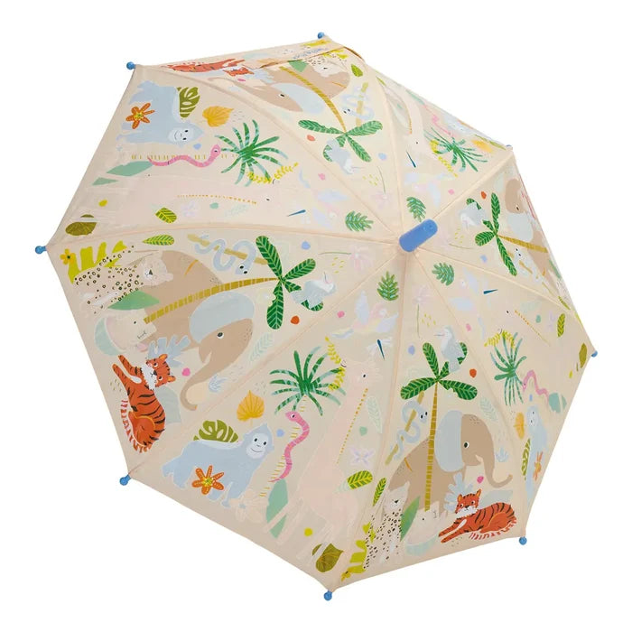 Jungle Animals Color Changing Umbrella