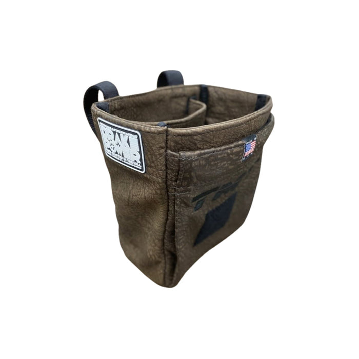 LEATHER BASIC "B" DITTY BAG