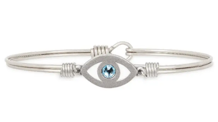 Luca and Danni Evil Eye Bangle Bracelet