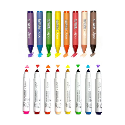 OOLY x Peanuts Coloring Activity & Sticker Kit