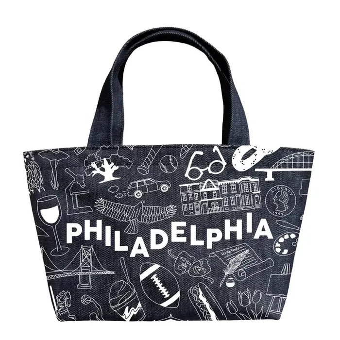 Philadelphia Iconic Mini Tote
