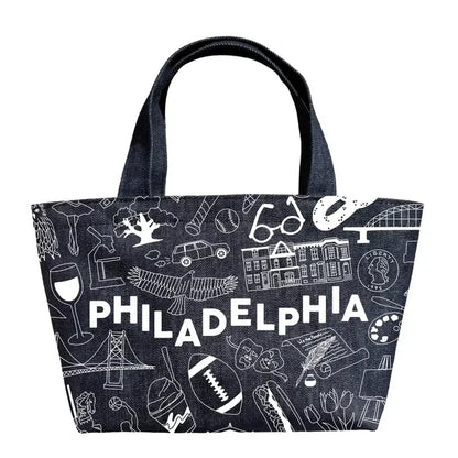 Philadelphia Iconic Mini Tote