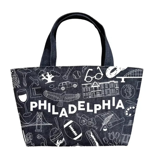 Philadelphia Iconic Mini Tote
