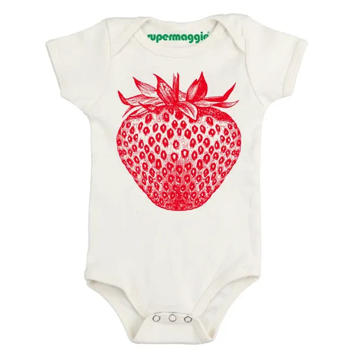 Strawberry Organic Onesie