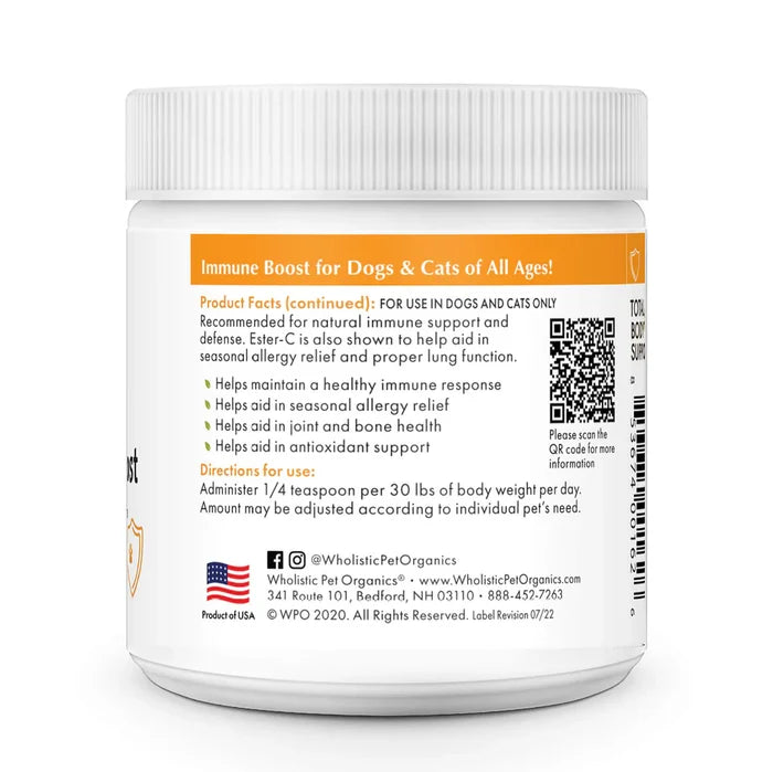 Wholistic Pet Organics Pure Ester-C