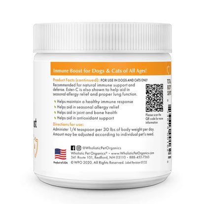 Wholistic Pet Organics Pure Ester-C