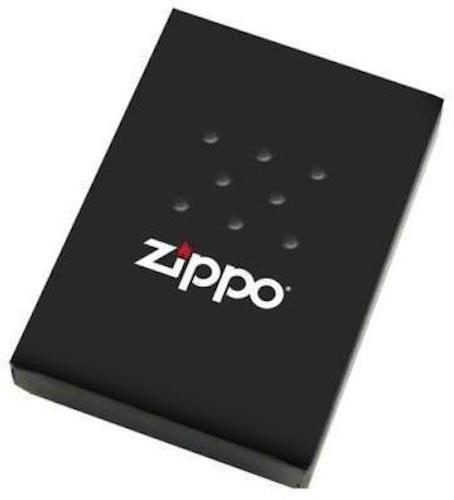 Zippo Lighter - Flag Train Black Matte - Lighter USA