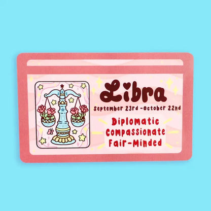Zodiac Novelty ID Card